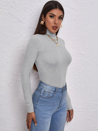 THE PIKA LONGSLEEVE HIGH NECK TOP