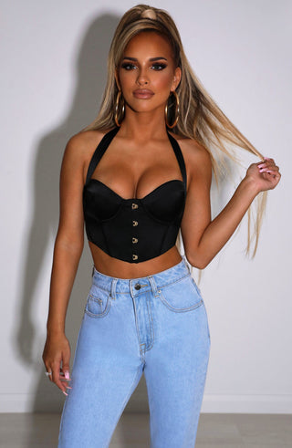 Aaliyah Corset - Black