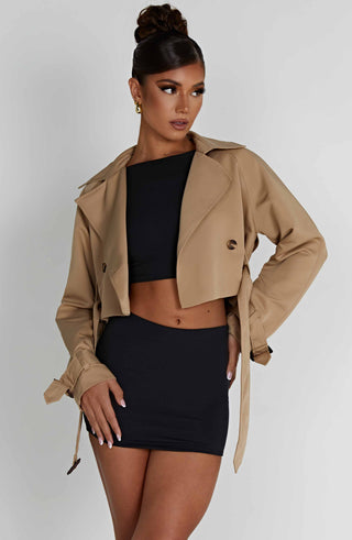 Caprice Korta Trenchcoat - Beige