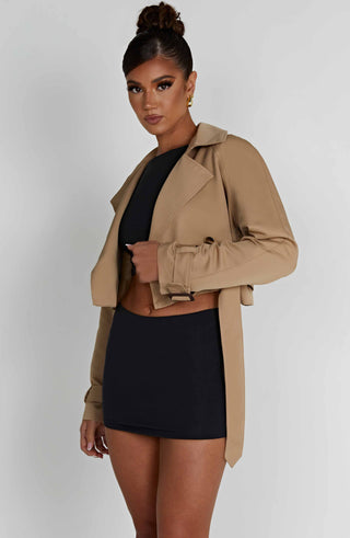 Caprice Korta Trenchcoat - Beige