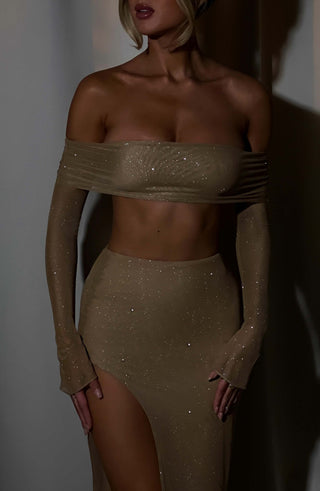 Jana Top - Gold Sparkle