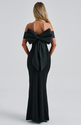 Joanna Maxi Dress - Black