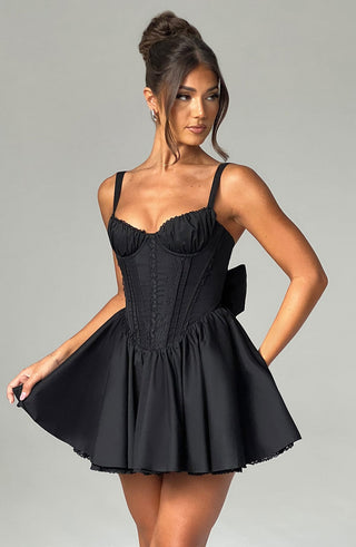 Josie Mini Dress - Black