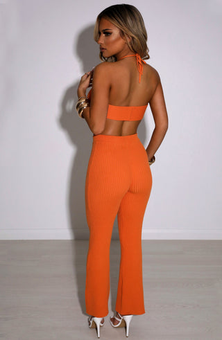 Kyana Crop - Orange