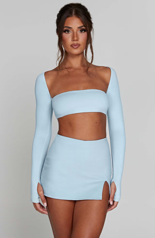 Lucianna Top - Baby Blue