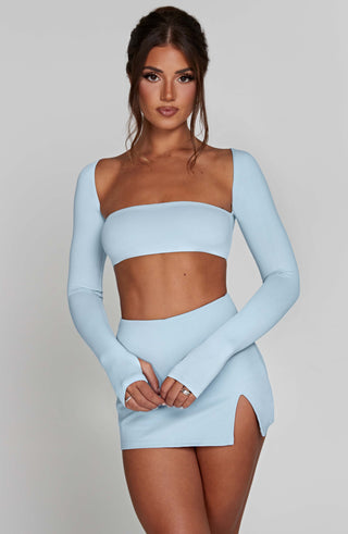 Lucianna Top - Baby Blue