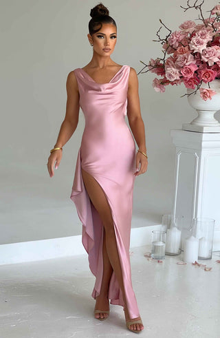 Marilyn Maxi Klänning - Blush