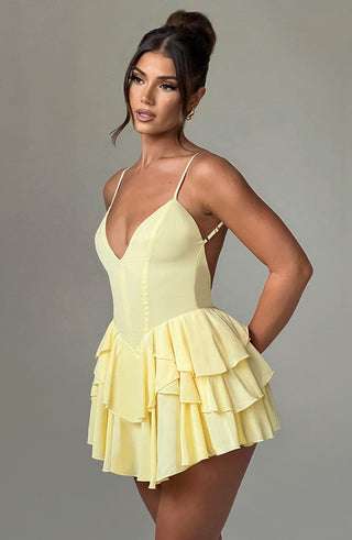 Veena Byxdress - Citron