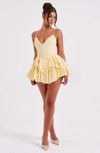 Veena Byxdress - Citron