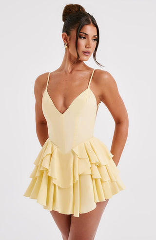 Veena Byxdress - Citron