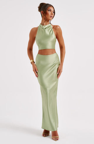 Zaylee Maxi Skirt - Khaki